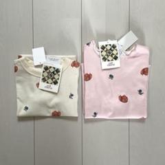 soft cheese ポメラニアン柄Tシャツ　しまむらコラボ