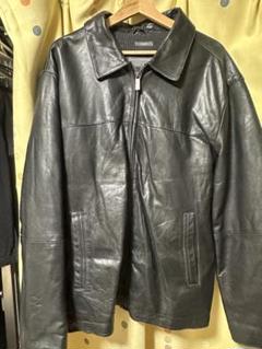 〜00s perry ellis portfolio ラムレザージャケット XL