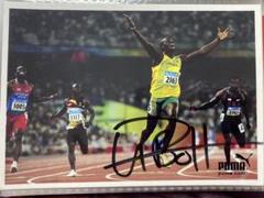 Usain Bolt ウサイン・ボルト サイン入りブランドカード（ハガキ