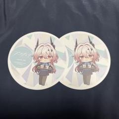アークナイツ5thフェス/会場限定アクキーコースターセット ロゴス　シュウ アークナイツ 5th Anniversary Fes. 「With You」特設サイト