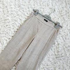 【着用3回】Theory 大定番トリーカ♡リネンテーパードパンツ　ベージュ0