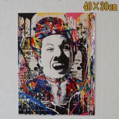 Mr. Brainwash　キャンバスポスター④　45×30cm　チャップリンのサムネイル