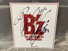 B'z オフィシャル 直筆サイン入り色紙 C'mon LIVE-GYM 2011