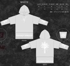 美品 会場限定品 HYDE フーディー ロング Tシャツ フェイクレイヤード 美品 会場限定品 HYDE フーディー ロング Tシャツ フェイク