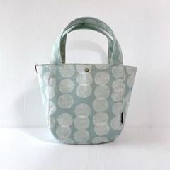 【再販なし】綿麻キャンバス トート 【サックス】ハンドメイド