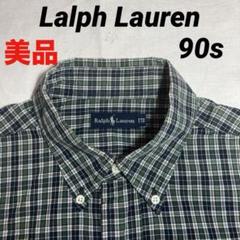Ralph Lauren 美品 ラルフローレン チェック柄 BD 90s