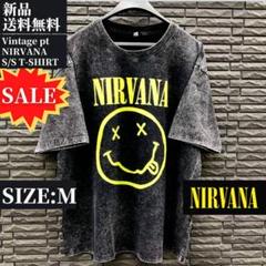 大好評⭐新品・ヴィンテージ加工NIRVANA ニルヴァーナ Tシャツ バンT Mのサムネイル
