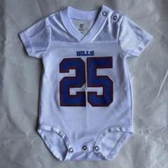 NFL 3-6m アメフト ロンパース bills オフィシャルグッズ