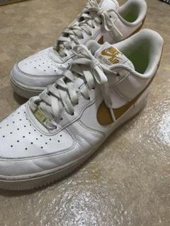 Nike Air Force 1 ホワイト　ブラウン