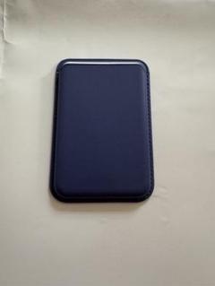 MagSafe対応 iPhone レザーウォレット・紫色