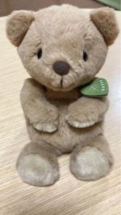 アイボリー×レッド サンアロー なかよしAmie クマ ぬいぐるみ 品