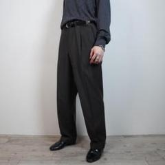 Ermenegildo Zegna 2タック ワイドスラックス /ZW13