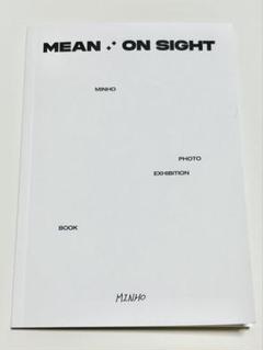 MINHO ミノ　MEAN on sight 『トートバッグ』 2025年最新】MINHO meanの人気アイテム - メルカリ