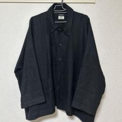 eskandar／エスカンダー スタンドカラー ジャケット シャツ イングランド製 eskandar エスカンダー スタンドカラーシャツ