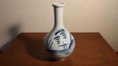 李朝　白磁　染付　古染　鳥の図　青華　古玩　新渡　蔵出し　１客 李朝 白磁 染付 古染 鳥の図 青華 古玩 新渡 蔵出し 1客