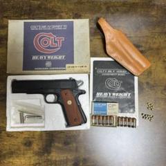 MGC　AＢＳ樹脂製モデルガン コルト GM ＭＫⅣ サテン黒 SPG合法品 MGC】 コルト ガバメントMK4シリーズ70 ブラック＆シルバー 2挺