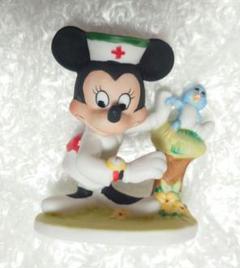ディズニーランド 陶器 フィギュア ナース ミニー