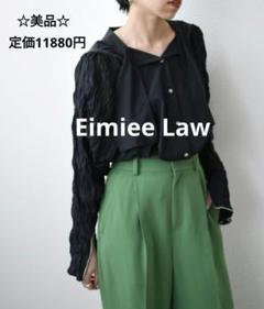 Eimiee Law エイミーロウ　プリーツワッシャースリーブドルマンTOPSのサムネイル