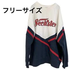 レディース　スウェット　トレーナー　カジュアル　フリーサイズ