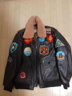 BO MIKE RONNY TopGun G1フライトジャケット ダークブラウン