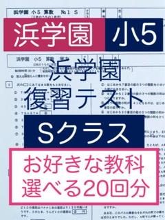 専用⭐️浜学園　小5 最高レベル特訓　問題集　復習テスト テキスト　書込なし 浜学園 最高レベル特訓 小5算数 問題集