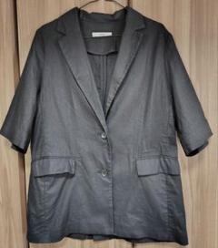 relume 半袖ブラックジャケット relume 半袖ブラックジャケット - メルカリ