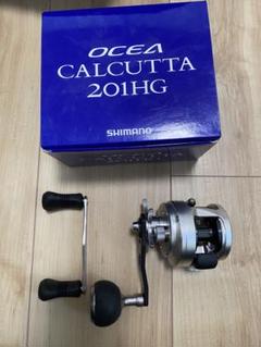 【中古/美品】 シマノ 11 オシアカルカッタ 201HG SOMハンドル付  /SF034M 中古/美品】 シマノ 11 オシアカルカッタ 201HG SOMハンドル付