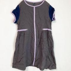 【美品】Burette Club（L）ミニワンピース＊麻混＊バトーネック＊のサムネイル