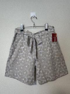 【新品・未使用品】アマカ 刺繍レース生地キュロット ショートパンツ36