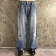LEVI'S〈501 デニムパンツ 00s 09年 W34 L32 ヒゲ〉 - メルカリ