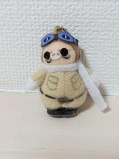 紅の豚　ポルコ　ふんわり　お手玉　ぬいぐるみ 紅の豚 ふんわりお手玉 / ぬいぐるみ Mサイズ（ポルコロッソ