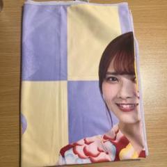 乃木坂46 田村真佑　サイン入りタオル 乃木坂46 田村真佑 拘わら 個別タオル