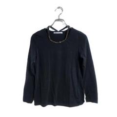 しまむら HOLIDAY holic カットソー ビジュー ブラック F 上品