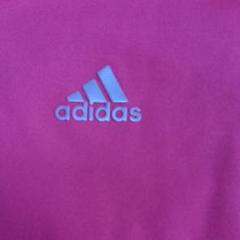 adidasレディーストレ―ニングピンクTシャツ