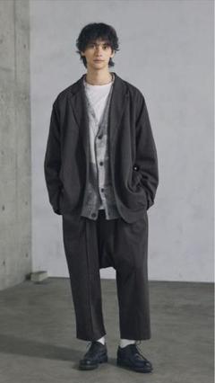 CTHY センターシーム　サルエルパンツ　L CTHY センターシーム サルエルパンツ L パンツ