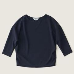 ソージュ soeju コクーンブラウス8分袖　ブラック　M