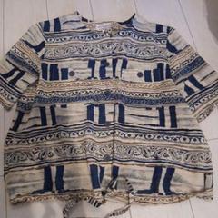 柄シャツ レトロブラウス等 古着 卸 まとめ売り 37枚セット！ 昭和レトロ sh 404 国産レトロ古着 80s～90s ワールド ハート柄 総柄