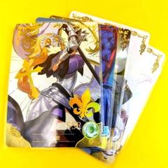 美少女TCG　女神物語　FGO　ジャンヌ・ダルク　　 　SSR　他　5枚セット