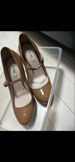 美品⭐️MIU MIU パンプス ハイヒール 花柄　チェック　リボン　ポインテッド 美品⭐️MIU MIU パンプス ハイヒール 花柄 チェック リボン