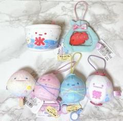 すみっコぐらしコレクション すみっこもの てのりぬいぐるみ 6種 縁日ごっこ
