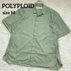 ✨美品✨POLYPLOID ポリプロイド ショートスリーブ半袖シャツ 緑 2