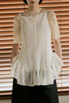 未使用　tgor トゴール　beads camisole ビーズキャミ 未使用tgor トゴールbeads camisole ビーズキャミ