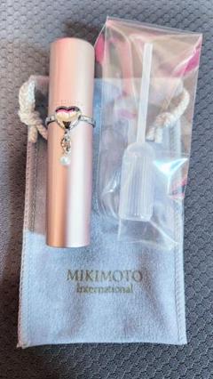 MIKIMOTO リップブラシ&アトマイザー　香水入れ　自宅保管 未使用 MIKIMOTO リップブラシ&アトマイザー 香水入れ 自宅保管 未使用