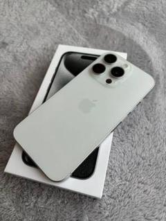 iphone15 pro max 256gb ホワイトチタニウム