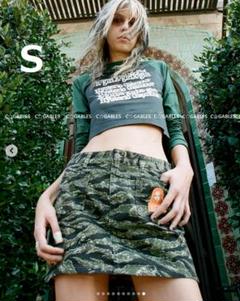 ◯X-girl✖️hysteric glamor アイコン セットアップ イエロー