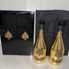 Armand de Brignac アルマンドゴールド 2本セット 空き瓶