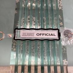 Official髭男dism Rejoice キーホルダー 銀テ 髭男ーメン Official髭男dism グッズ REJOICE キーホルダー 銀テ
