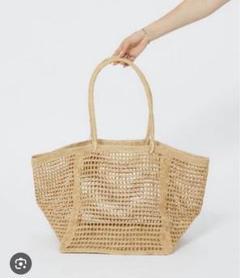 Sale☆MADE IN MADA ☆ BAG メッシュ型かごバッグ・未使用品 Made in Mada｜マダガスカル バッグ HADRIEN（ティー）かご