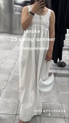 anuke ✨Cotton Gather Combinaison✨ブラック新品 - メルカリ