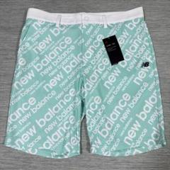 新品タグ付き未使用　NEW BALANCE GOLF 総柄　ゴルフハーフパンツ
